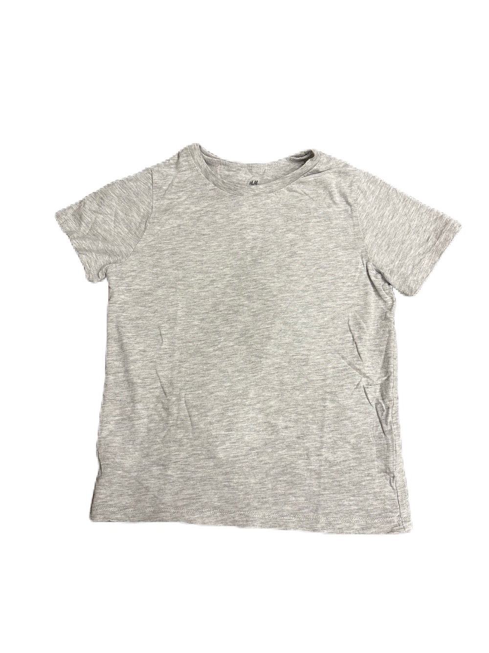 H&M Kids Heather Gray Short Sleeve Tee - Size 6X/7